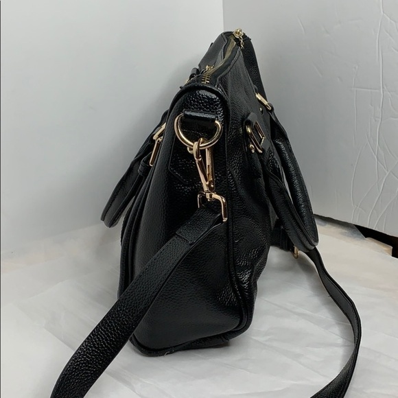 ERICA ANENBERG VENTEUX GENUINE LEATHER BLACK - Picture 4 of 8